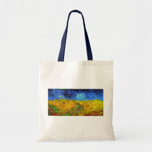 Bolsa Tote Campos de trigo com Corvos Van Gogh de Belas Artes