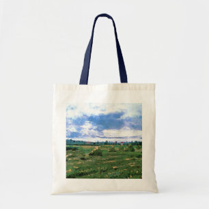 Bolsa Tote Campos de Trigo com Medas de Vincent van Gogh
