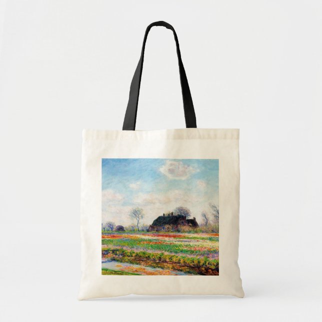 Bolsa Tote Campos Tulip nos Países Baixos, Monet (Frente)