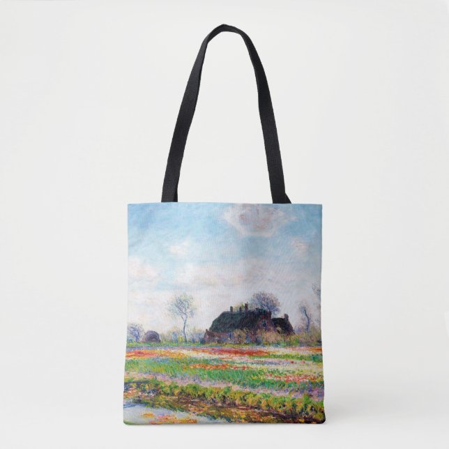Bolsa Tote Campos Tulip nos Países Baixos, Monet (Frente)
