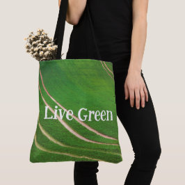 Bolsa Tote Campos verdes