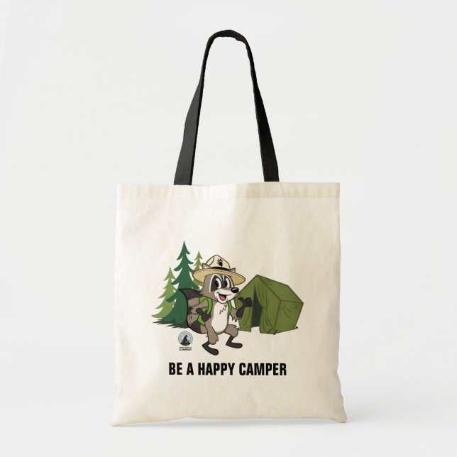 Bolsa Tote Campout americano do rick | da guarda florestal (Frente)