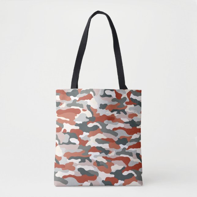 Bolsa Tote Camuflagem de outono (Frente)
