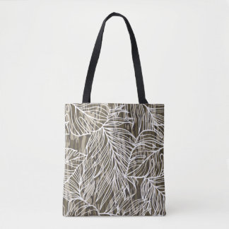 Bolsa Tote Camuflagem de Terrenos Baixos Botânicos Seamless