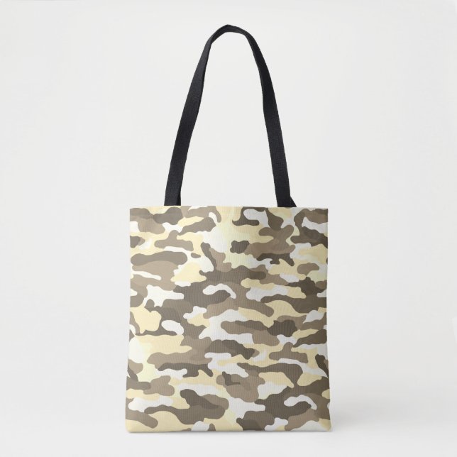 Bolsa Tote Camuflagem do Deserto (Frente)