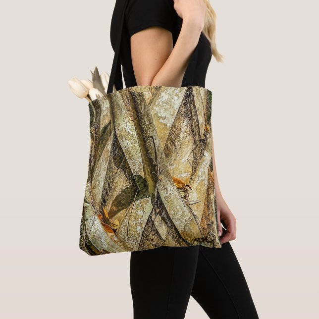 Bolsa Tote Camuflagem Lagarto (Close Up)