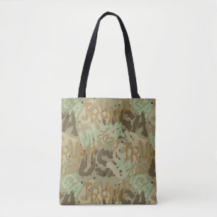 Bolsa Tote Camuflagem TRUMP MAGA 2020 (sutil)