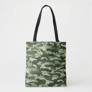 Bolsa Tote Camuflagem Verde