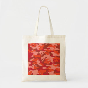 Bolsa Tote Camuflagem Vermelha