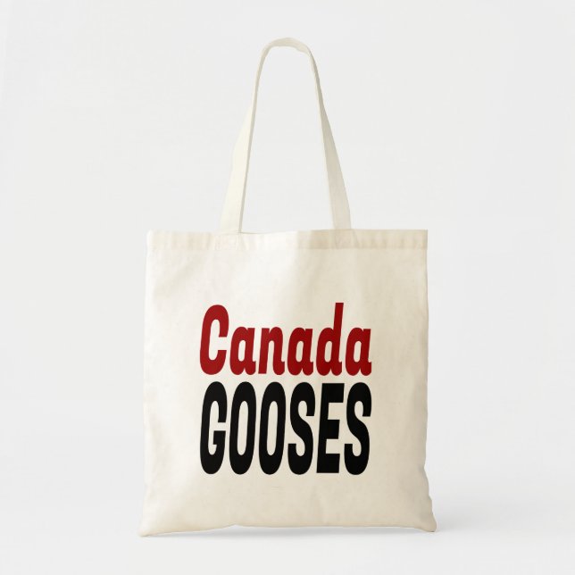 Bolsa Tote Canadá Gooses - Letra Kenny Funny Novelty (Frente)