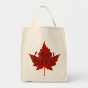 Bolsa Tote Canadá Souvenir Tote Bags Canadá Mapeia Bolsas de