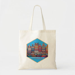 Bolsa Tote Canal Amsterdã Holanda Europa