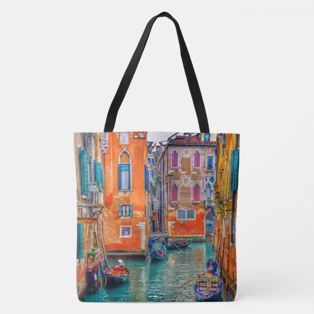 Bolsa Tote Canal de Veneza Itália (Frente)