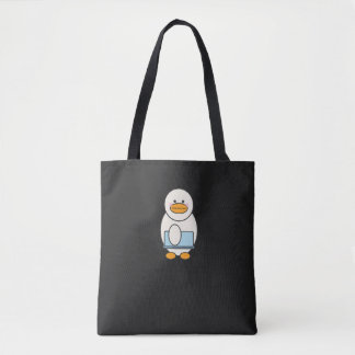 Bolsa Tote Canard allant au travail, funny work