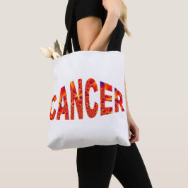 Bolsa Tote Cancer - Amarelo amarelo alaranjado