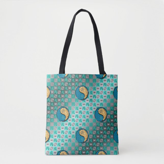 Bolsa Tote Câncer & Cão de Fogo (Frente)