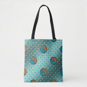 Bolsa Tote Câncer & Cão de Madeira