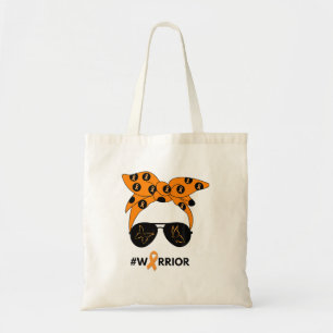 Bolsa Tote Câncer de rim Laranja Bandana Unbre
