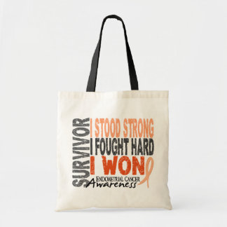 Bolsa Tote Cancer Endometrial do sobrevivente 4