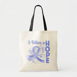 Bolsa Tote Cancer que esofágico eu acredito na esperança