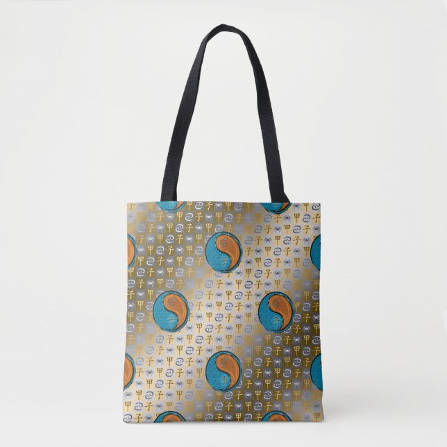 Bolsa Tote Câncer & Rato de Madeira (Frente)