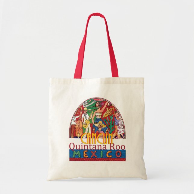Bolsa Tote CANCUN México (Frente)