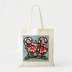 Bolsa Tote Candy Cane Gang
