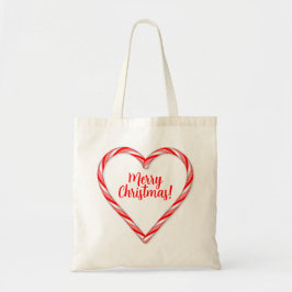 Bolsa Tote Candy Cane Hearts