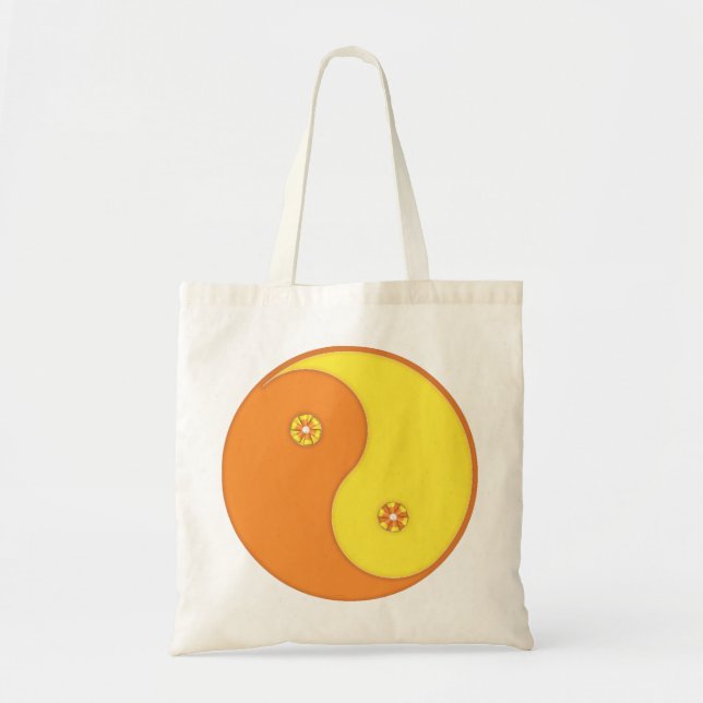 Bolsa Tote Candy Corn Yin Yang (Frente)