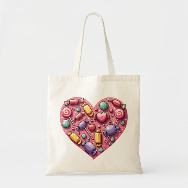 Bolsa Tote Candy Heart (Frente)