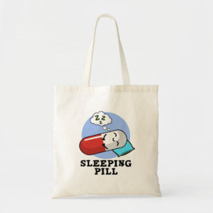 Bolsa Tote Caneta De Comprimido Dormindo Medicina