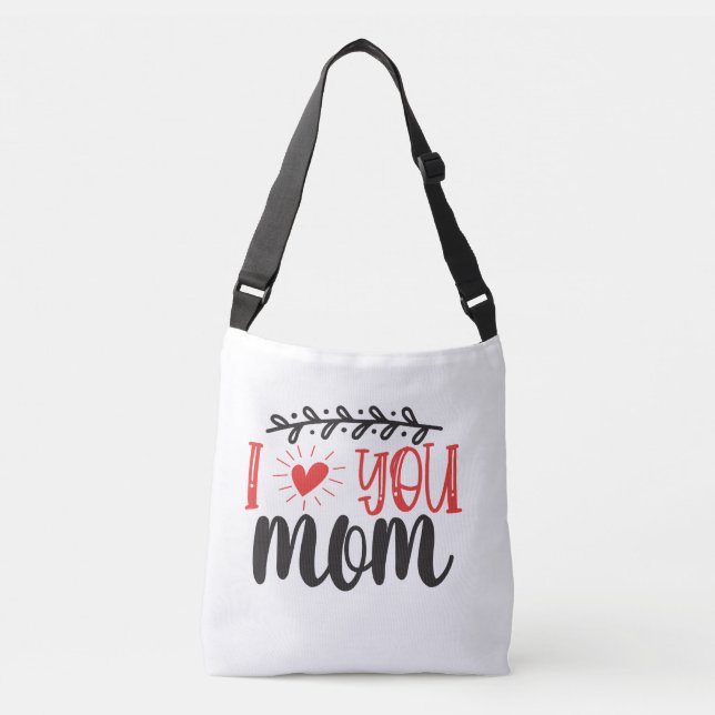 Bolsa Tote Cangalha 'Eu Te Amo Mãe' – Presente de  (Frente)