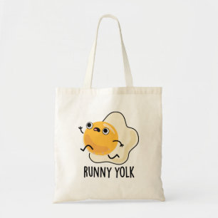 Bolsa Tote Canhão de Ovos de Comida Bonita de Yolk