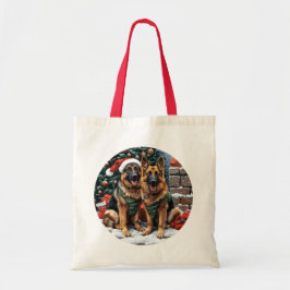 Bolsa Tote Caninos de German shepherd de Natal