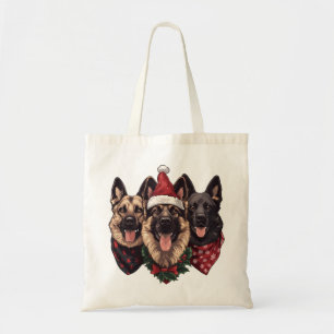 Bolsa Tote Caninos de German shepherd de Natal