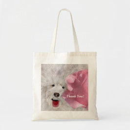 Bolsa Tote Caninos e Rosas