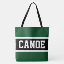 CANOA Esportivo Verde Floresta Preto Branco Listra