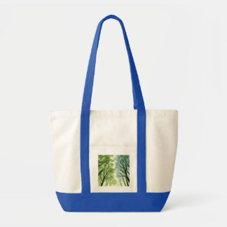 Bolsa Tote Canopia de Floresta de Aquarela