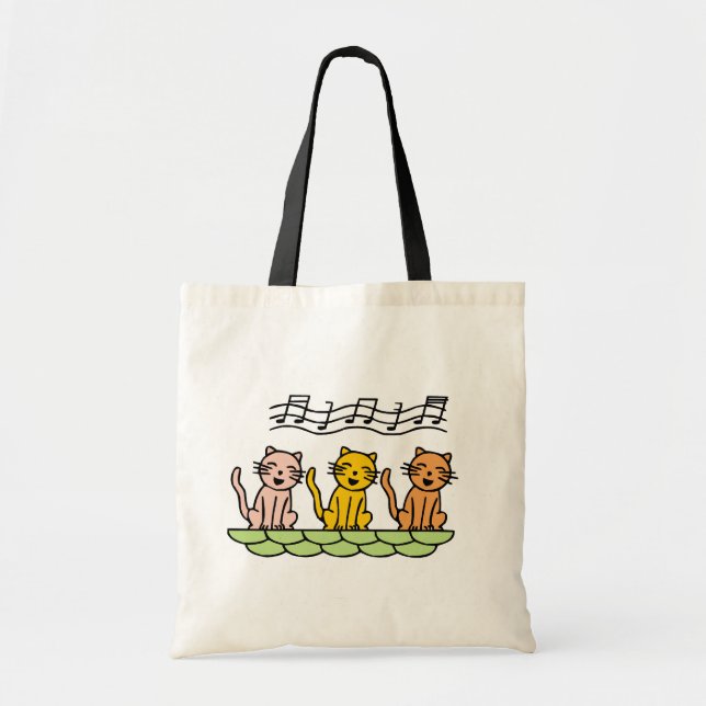 Bolsa Tote Cantando Camisetas e presentes (Frente)