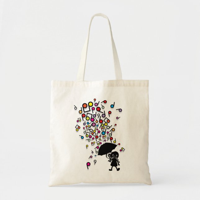 Bolsa Tote Cantando na Chuva (Frente)