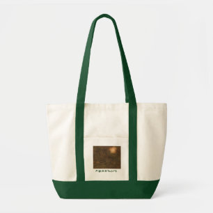 Bolsa Tote Canterna Selvagem Cavalo Espiritado Faux Efeito Co