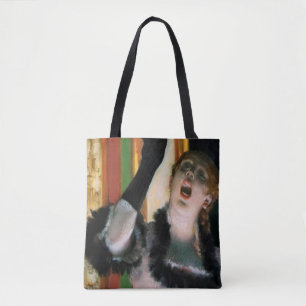 Bolsa Tote Cantor com uma luva, Edgar Degas