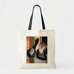 Bolsa Tote Cantora com uma luva, Edgar Degas
