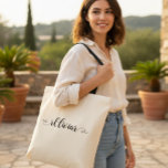 Bolsa Tote Canvas bags for bridesmaids Personalized gift bags<br><div class="desc">Make your bridal party experience special with our personalized canvas bags for bridesmaids. These stylish and functional tote bags are perfect for carrying essentials on the wedding day and beyond. Made from durable canvas, each bag can be customized with the name of your bridesmaid, making it a thoughtful and unforgettable...</div>
