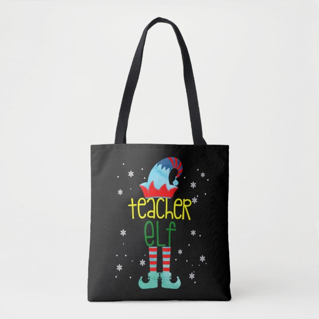 Bolsa Tote Canvas de Professores de Natal (Frente)