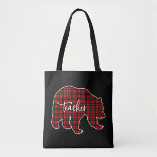 Bolsa Tote Canvas de Professores de Natal feminino