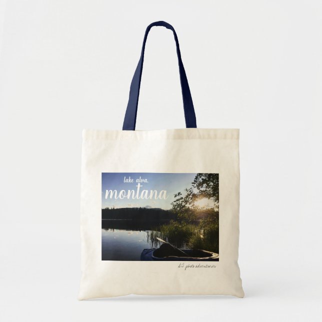 Bolsa Tote Canvas Lago Alva (Frente)