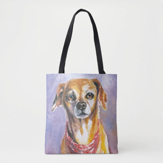 Bolsa Tote Cão 2 (Frente)