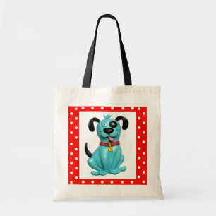 Bolsa Tote Cão azul