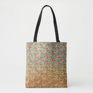Bolsa Tote Cão Basenji Elegante